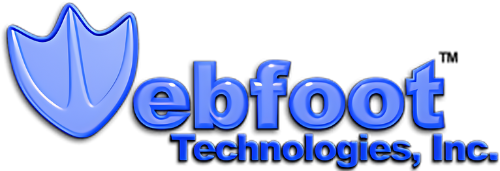 Webfoot Logo